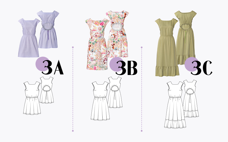 Robes découpées dans le dos Robes découpées dans le dos