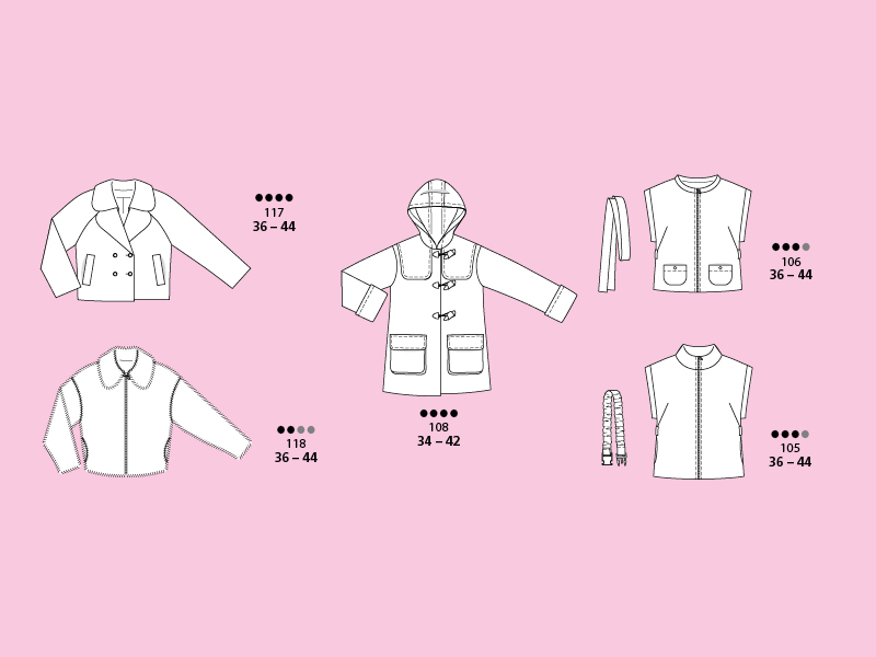 Seasonal Jackets, Vests, and Coats