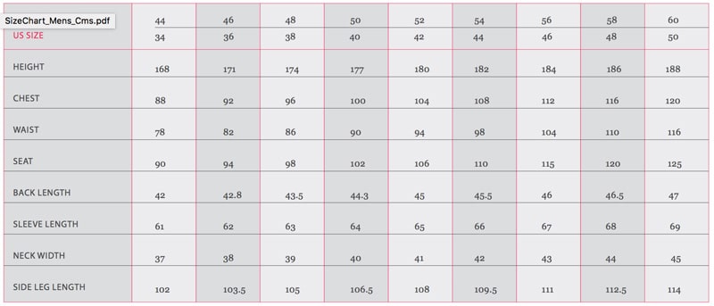Burda Measurement Guide
Burda Measurement Guide
