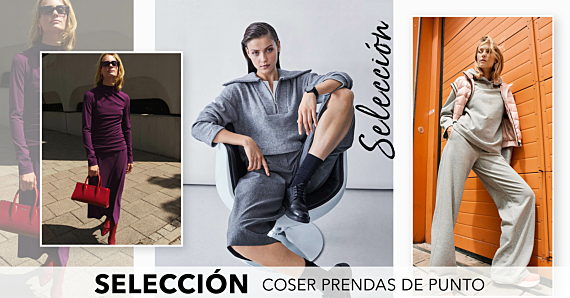 Selección: ¡Coser prendas de punto con burda style!
