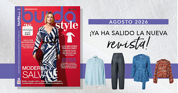 Entre el verano y la vuelta a la rutina - el nuevo burda style de agosto de 2026