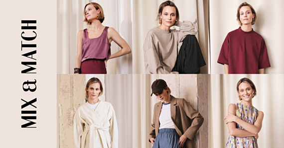 Mix & Match: aprende a coser tu propia ropa con burda easy