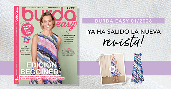 Costura: empieza bien con burda easy de marzo-abril de 2026