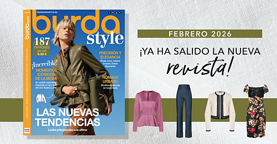 «Los nuevos looks», el nuevo burda style de febrero de 2026