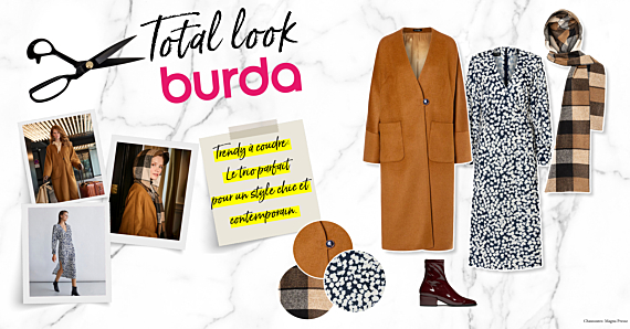 Total look burda: elegante y suave, el look perfecto para la temporada