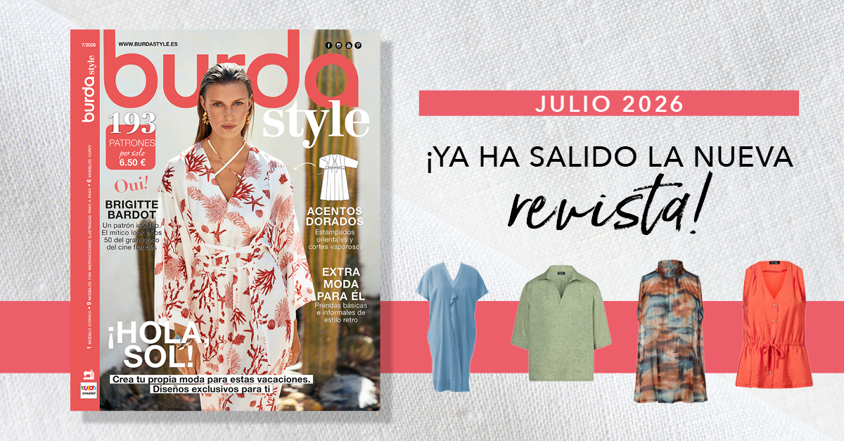 «Ganas de sol»: el nuevo burda style de julio de 2026