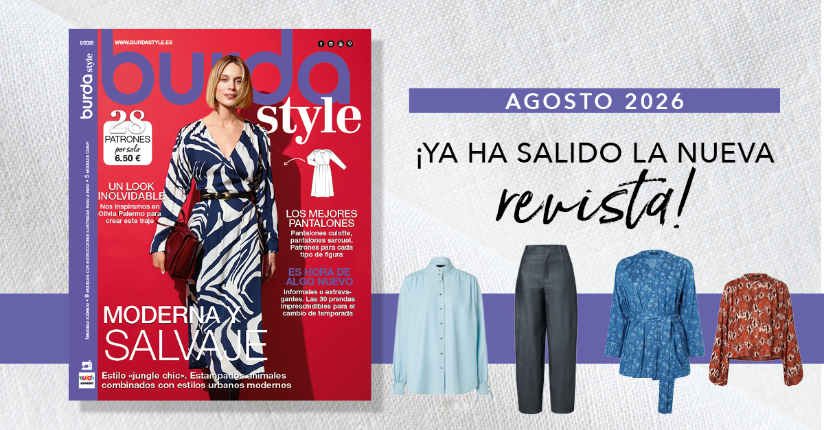 Entre el verano y la vuelta a la rutina - el nuevo burda style de agosto de 2026