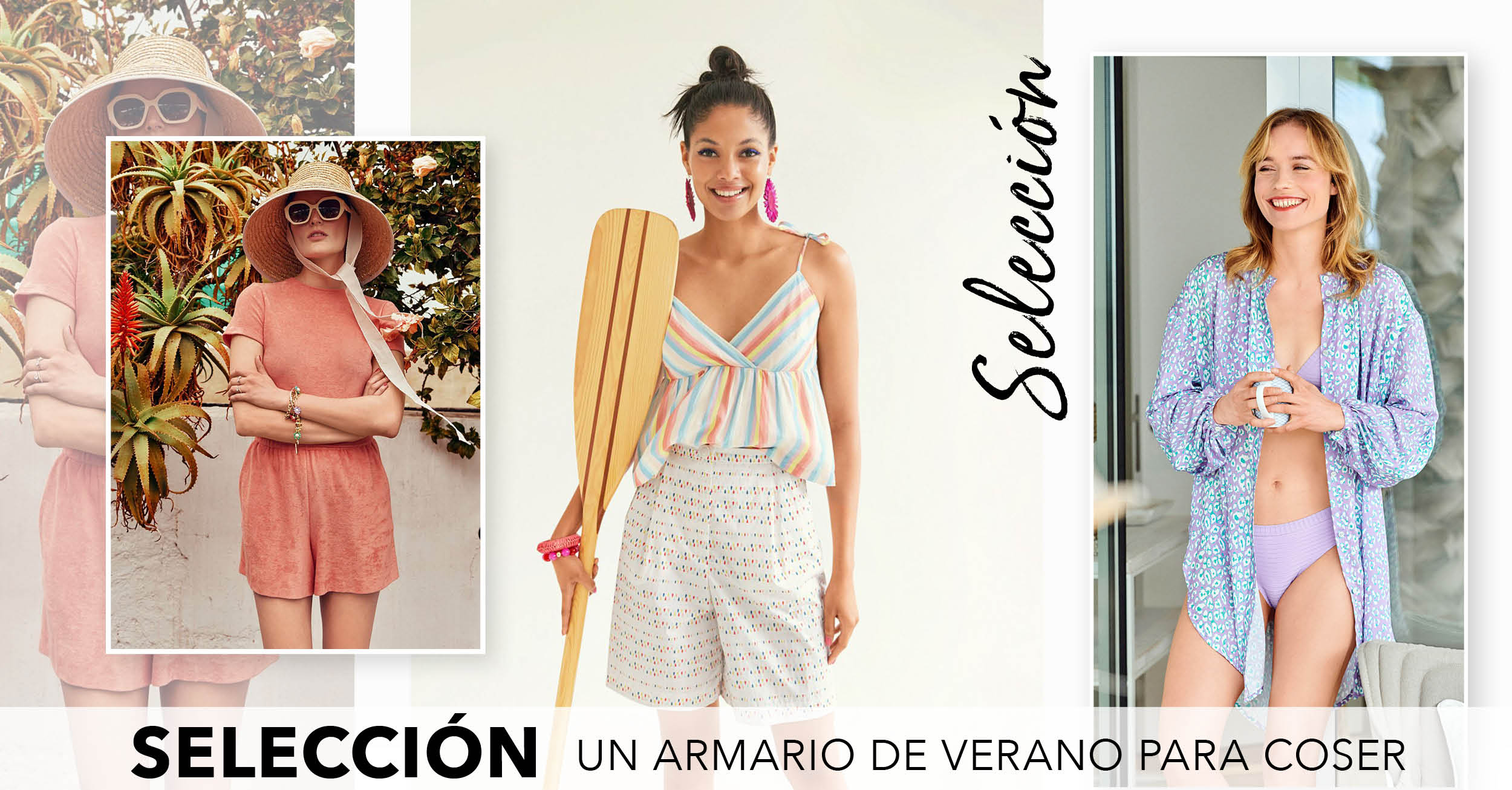 Selección: ¡Un armario de verano para coser, 100 % burda style!