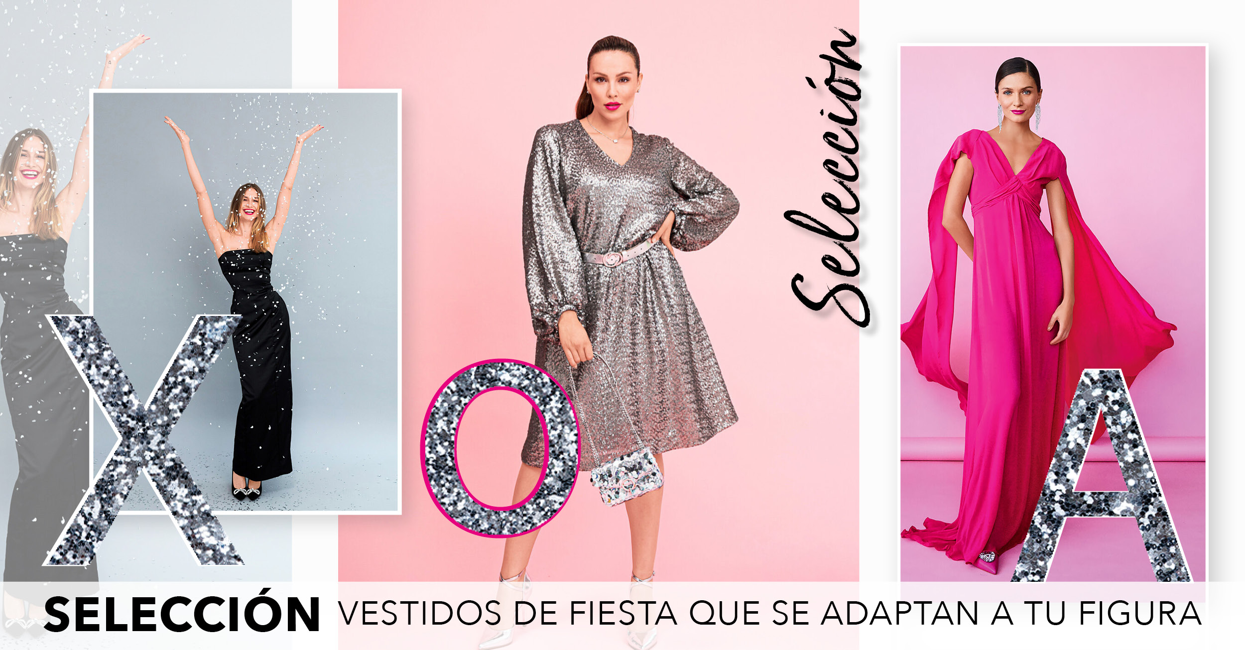 Selección: Vestidos de fiesta que se adaptan a tu figura