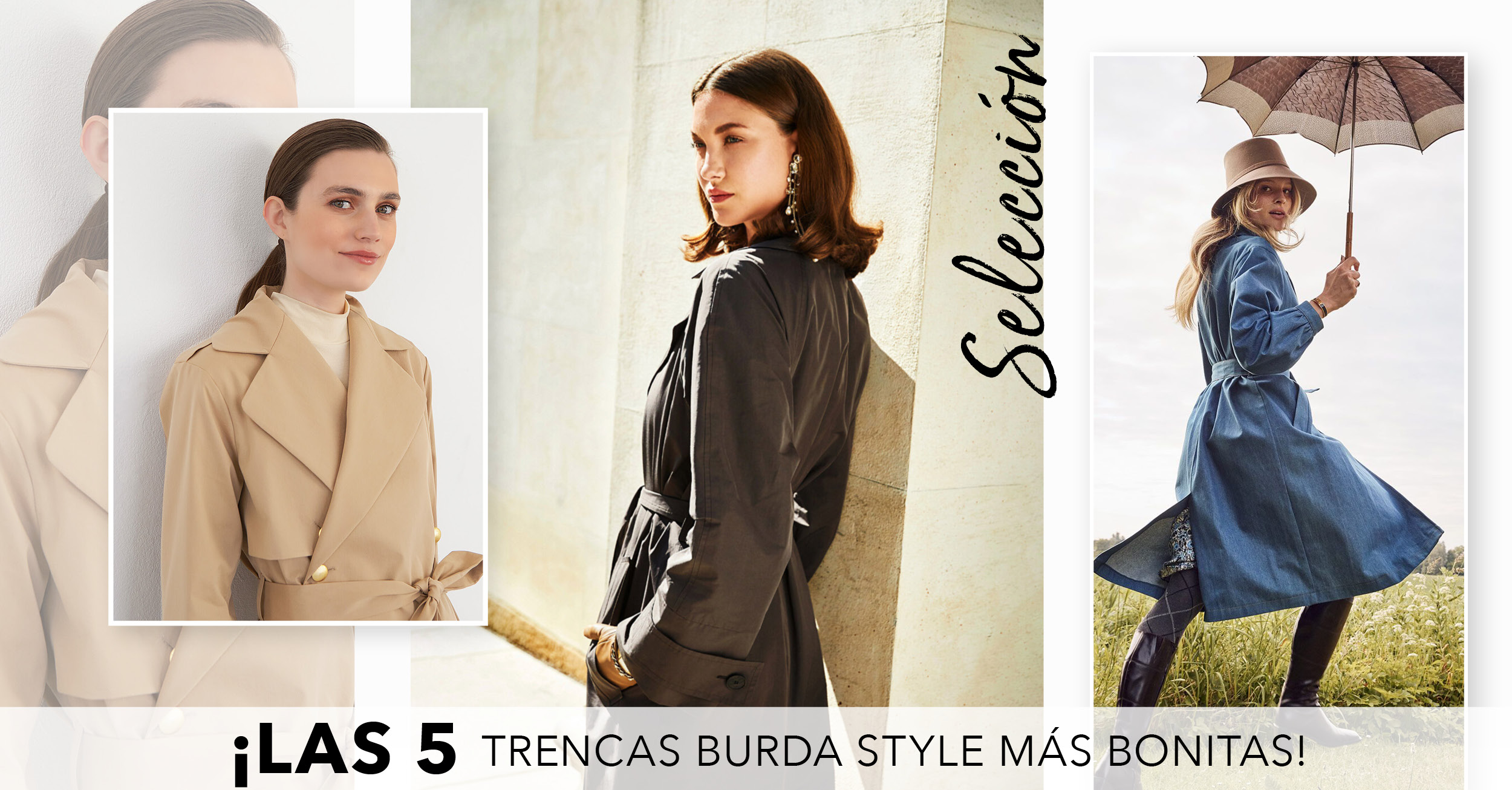 Selección: ¡las 5 trencas burda style más bonitas!