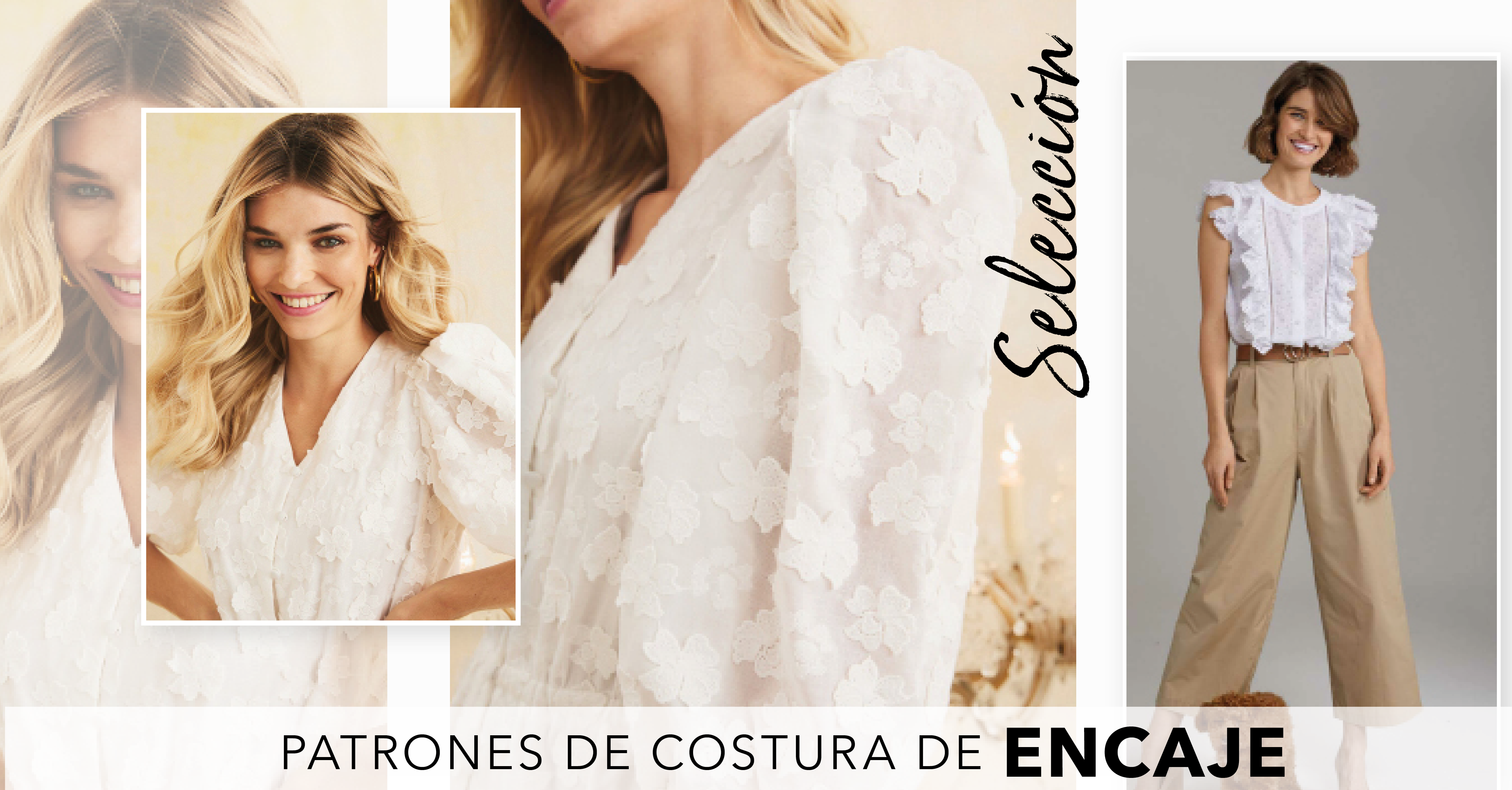 Selección: ¡el encaje, un material precioso y un arte lleno de elegancia!