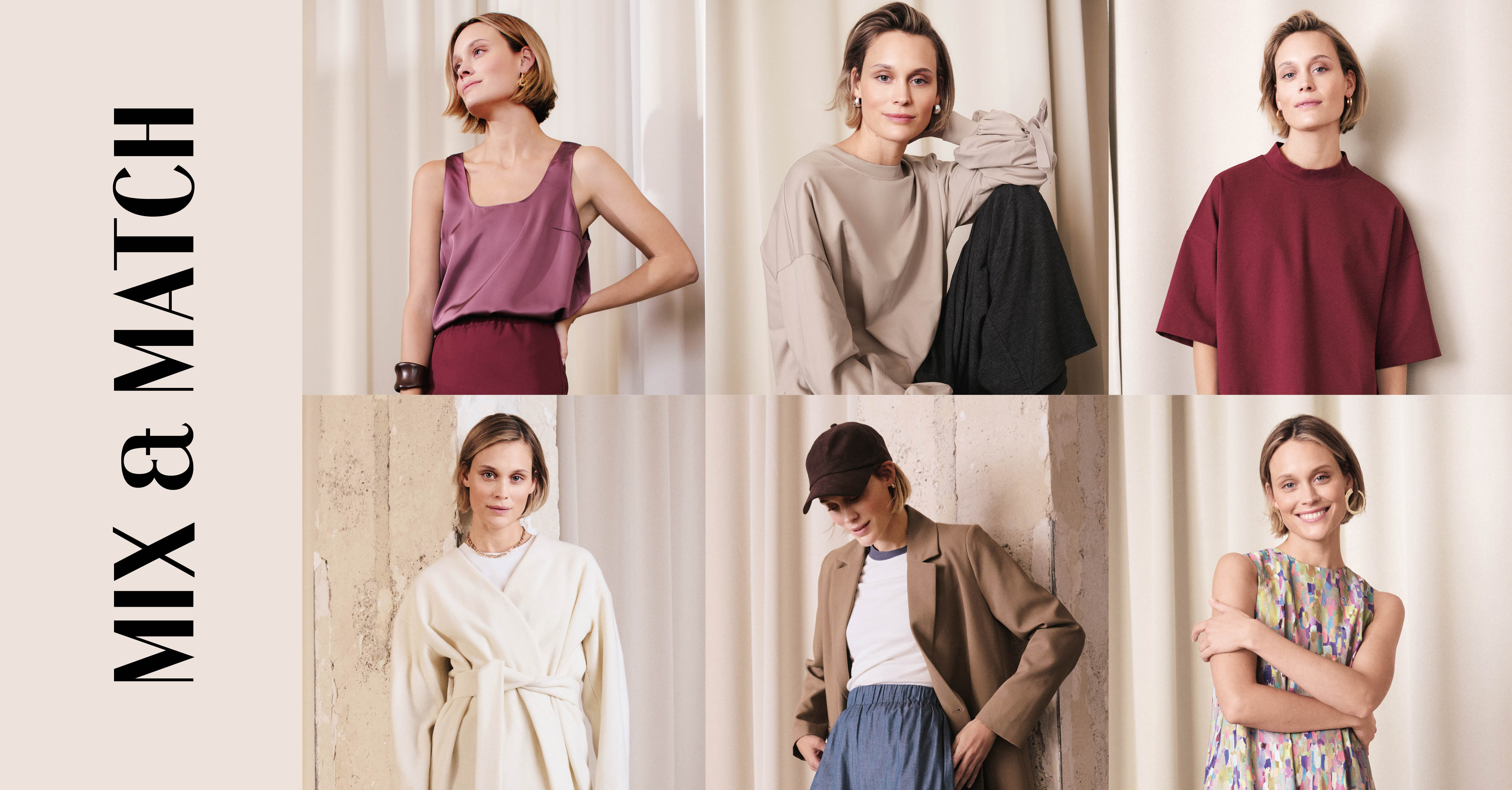 Mix & Match: aprende a coser tu propia ropa con burda easy