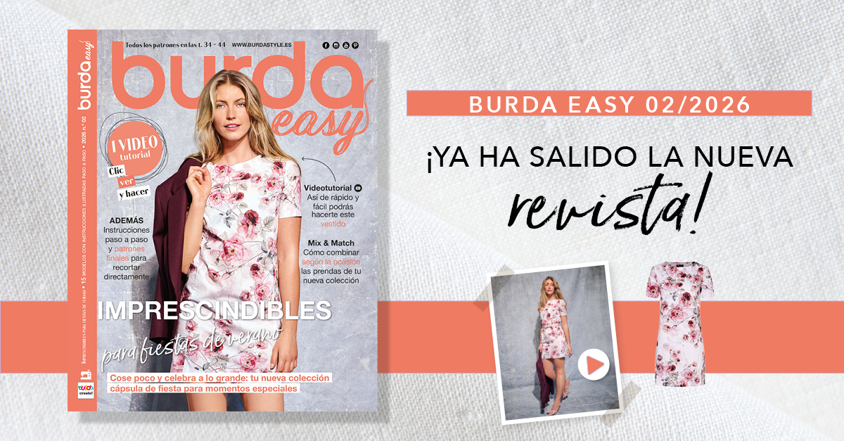 «Dress code»: el verano más festivo con burda Easy julio-agosto 2026