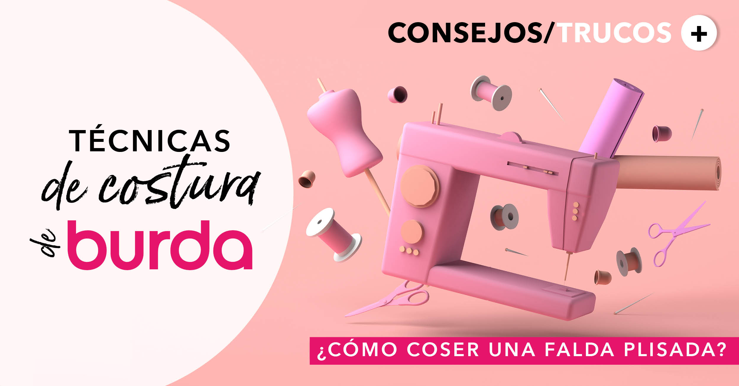Empieza a coser con burda: ¿Cómo coser una falda plisada?