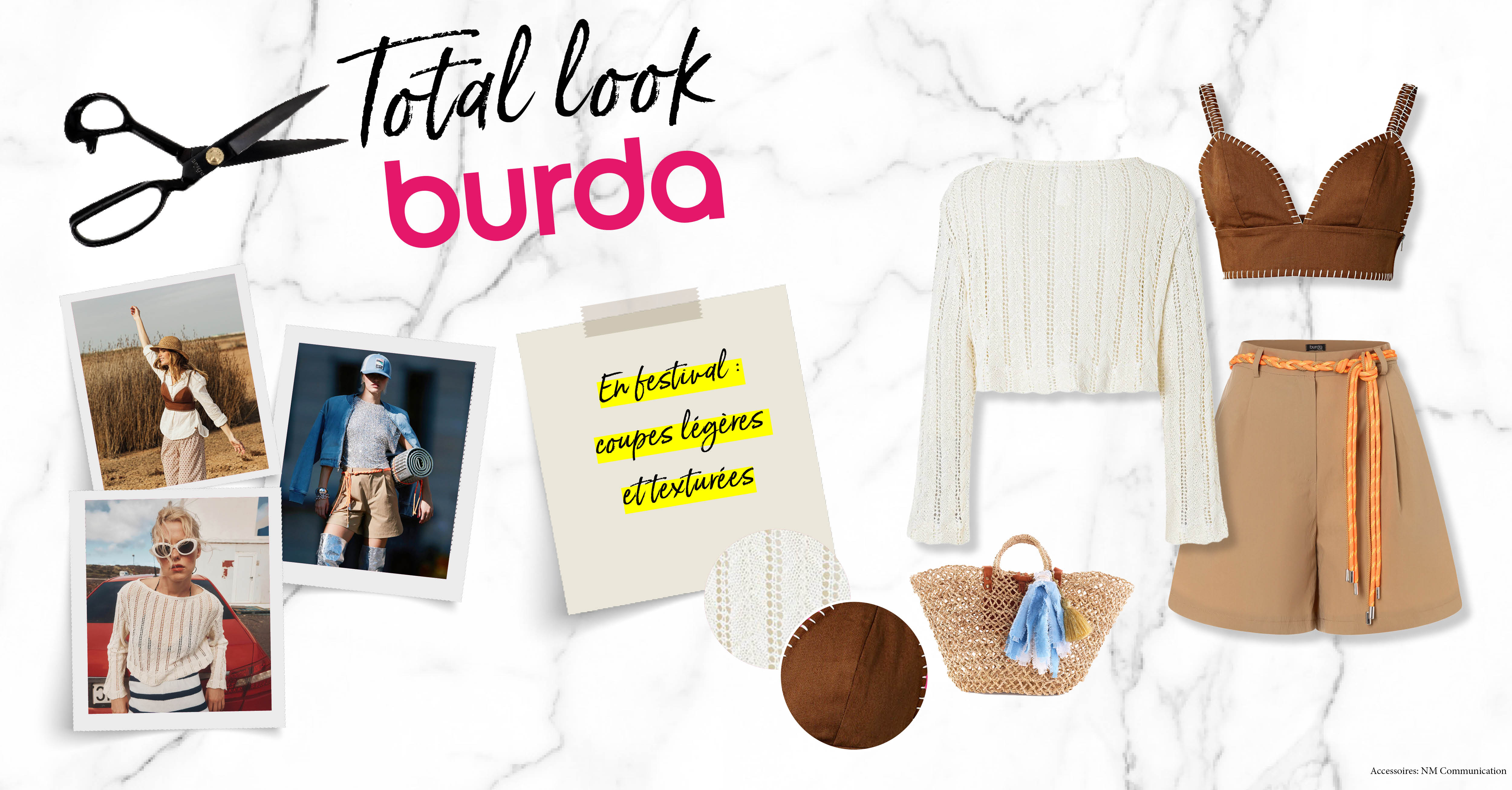 Total Look festivalero y bohemio chic: los patrones de burda Style para coser este verano