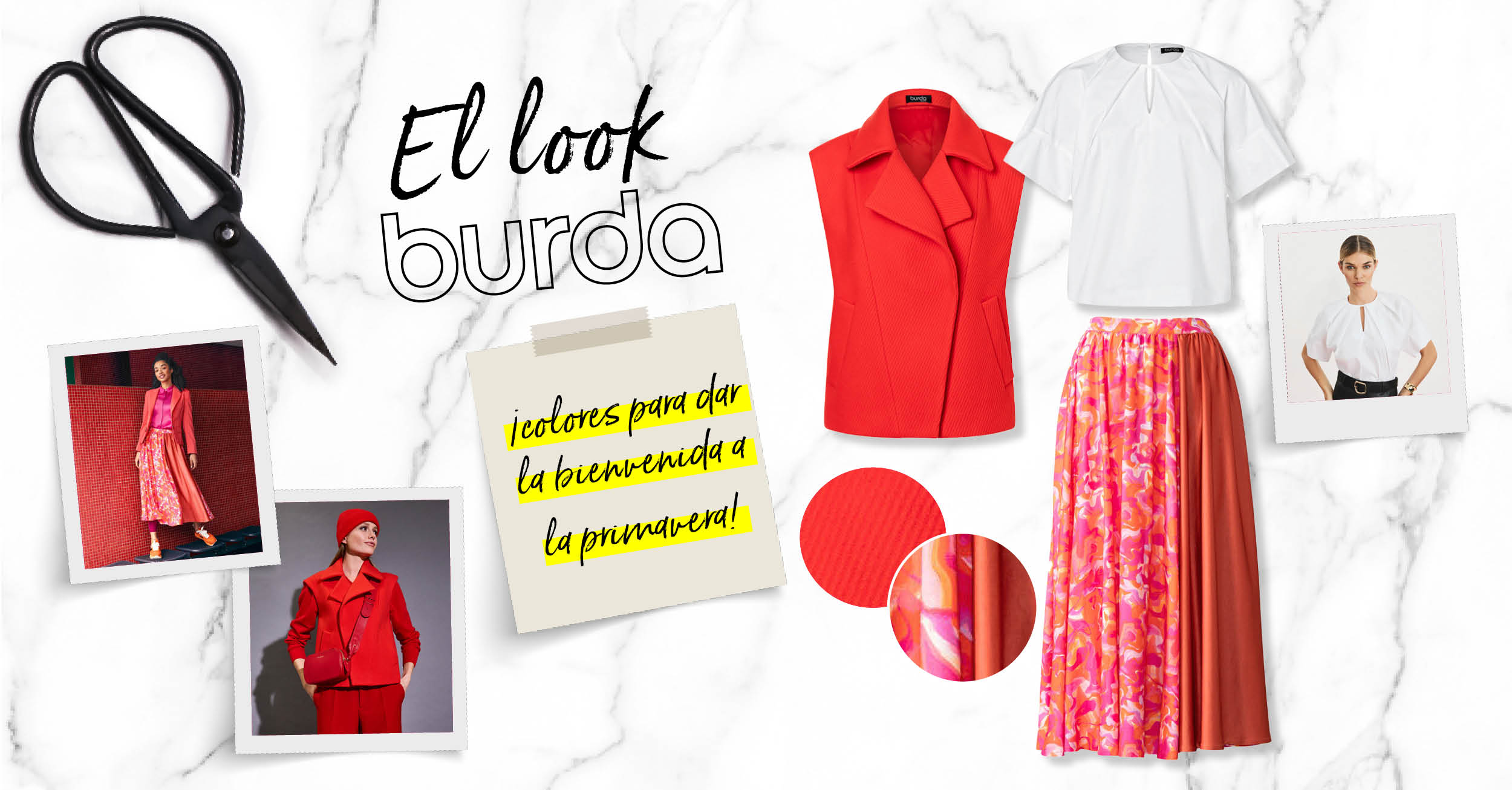 El look de burda style: ¡colores para dar la bienvenida a la primavera!