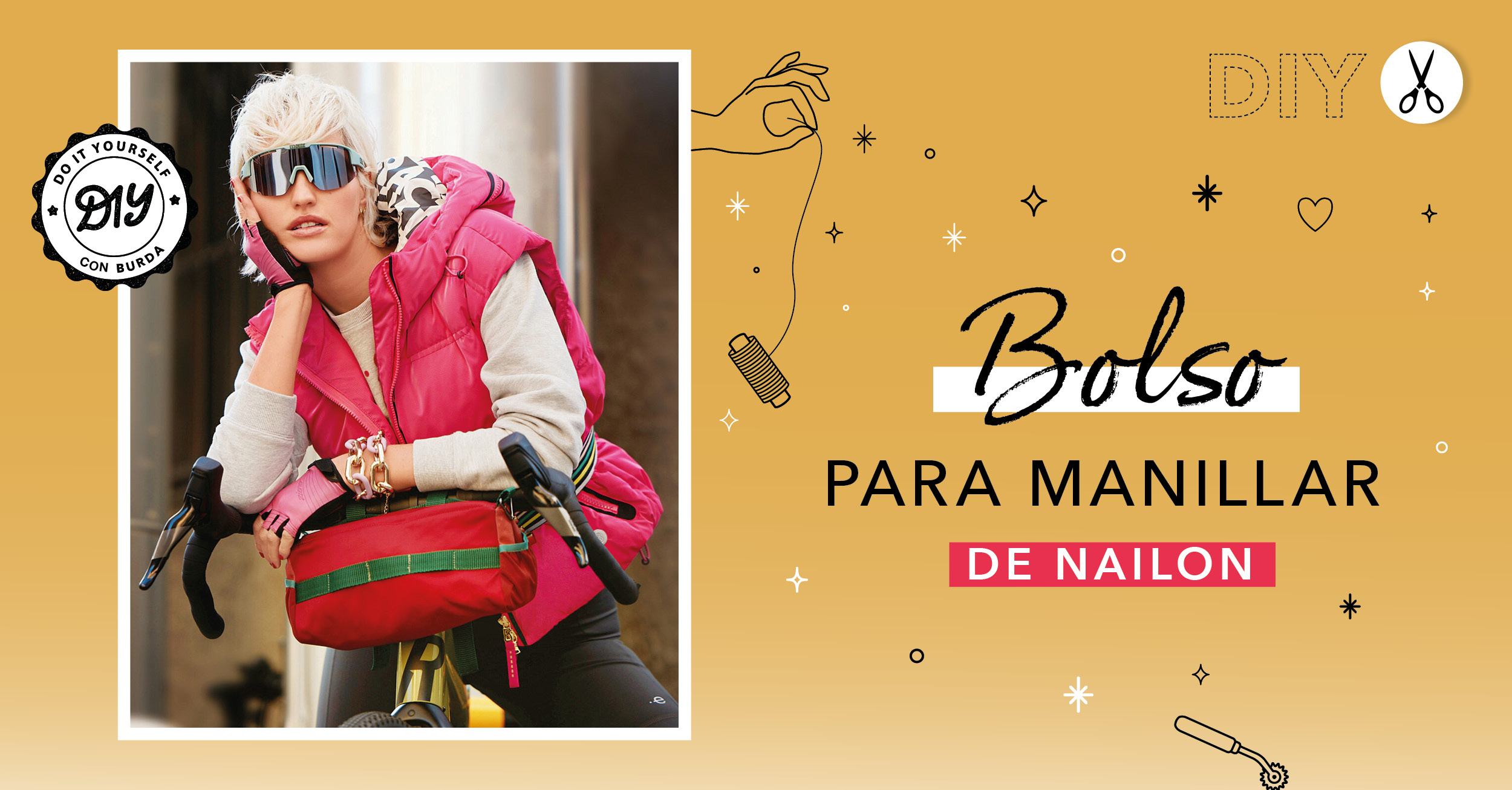 DIY: coser una bolsa para bicicleta
