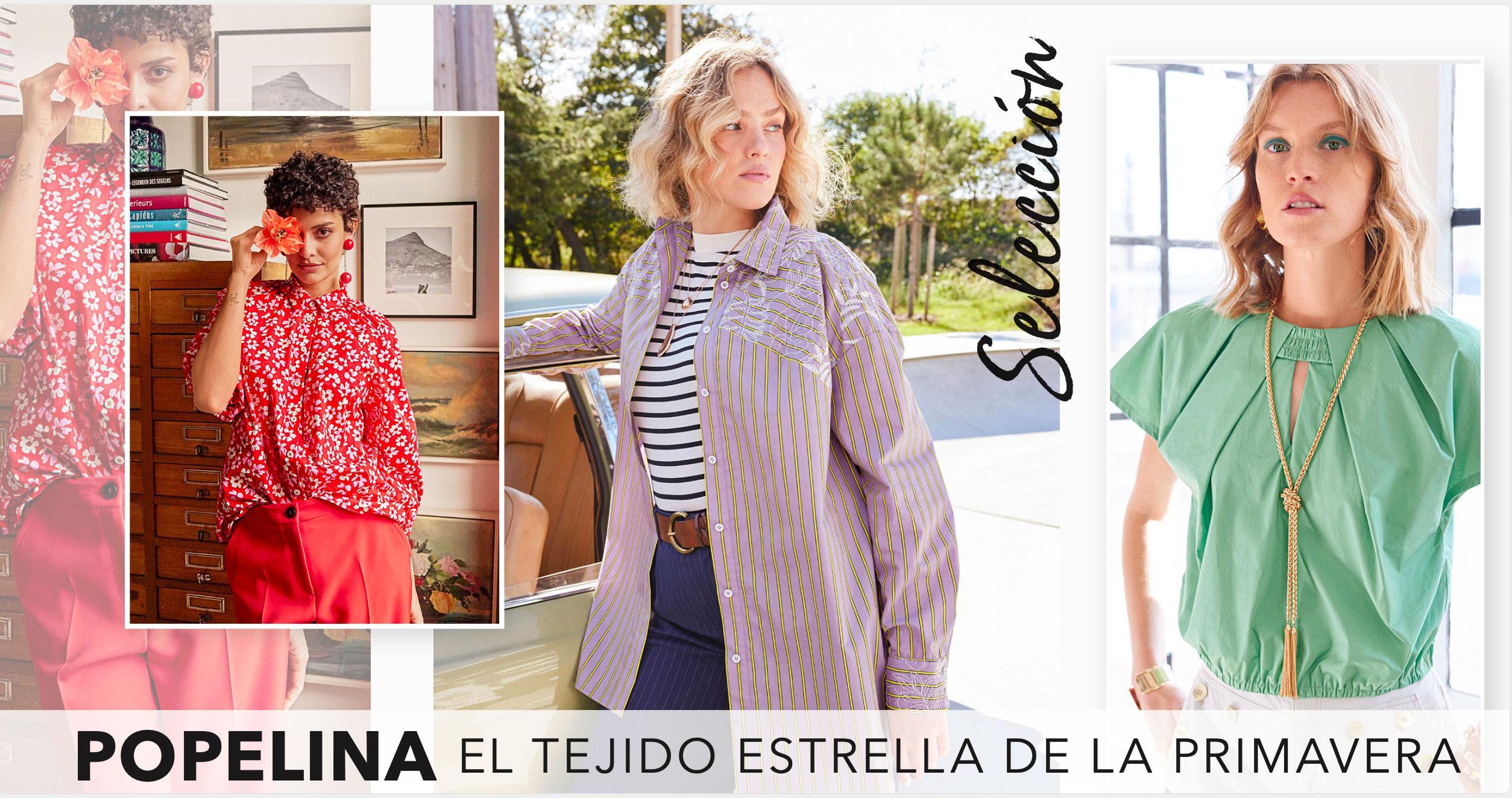 Selección: ¡La popelina!, el tejido estrella de la primavera