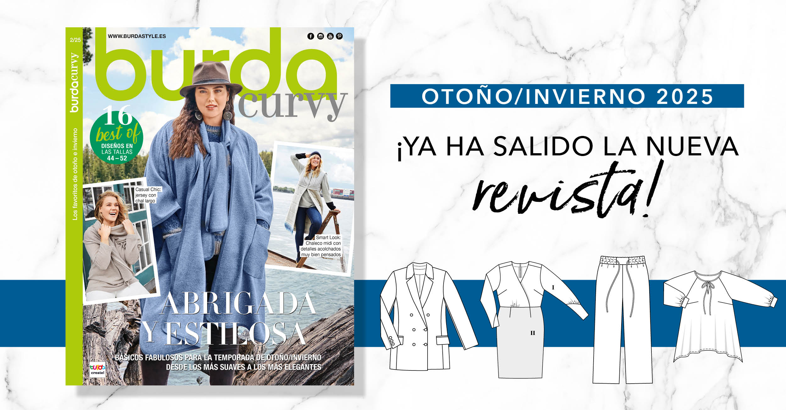 Burda curvy "Best of" otoño/invierno: una nueva temporada llena de estilo
