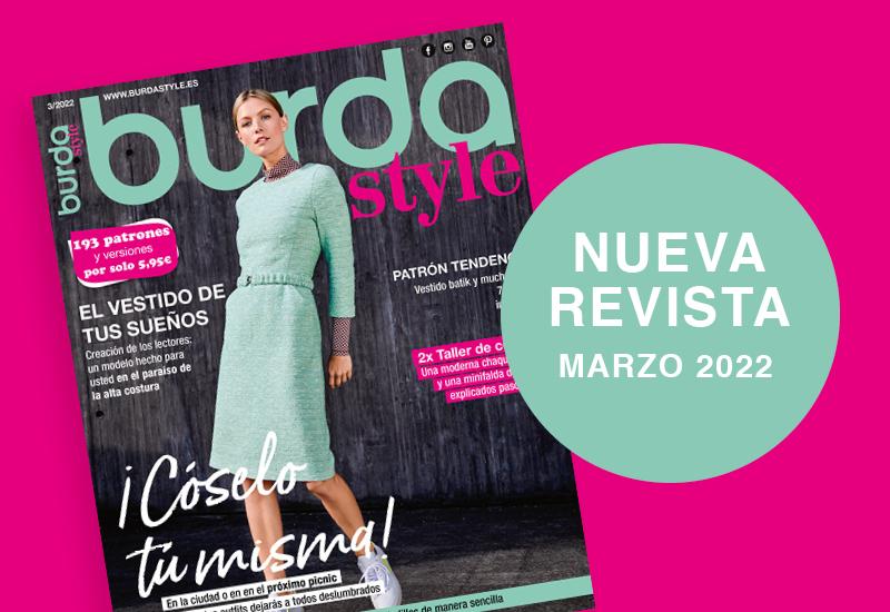 Marzo 2022: ¡la nueva edición de Burda Style!