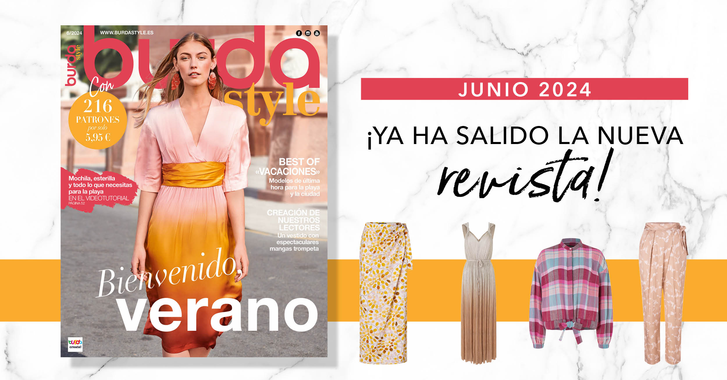 Junio de 2024: ¡el nuevo número de burda style!