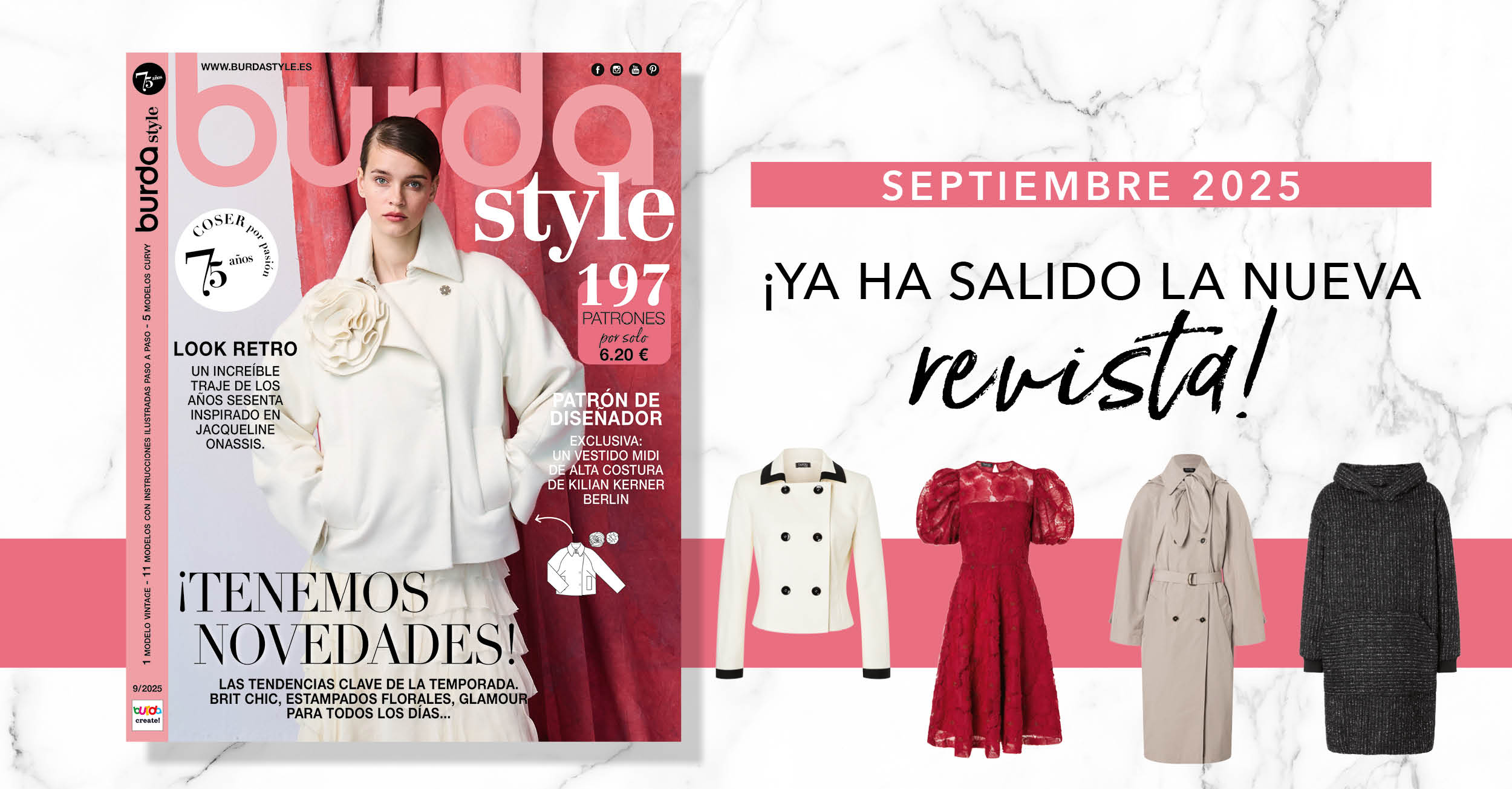 Septiembre 2025: ¡el nuevo número de burda style!