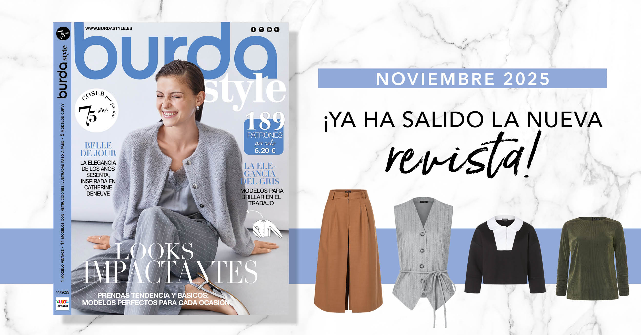 Noviembre de 2025: ¡El nuevo número de burda style!