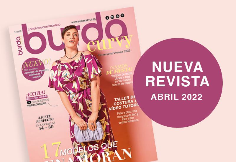 Abril 2022: ¡la nueva edición de Burda Curvy!