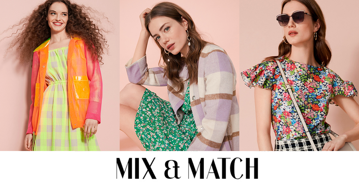 Mezclar y combinar: ¡estilos coloridos 100% burda easy!