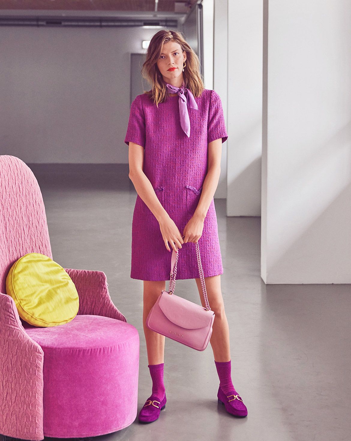 Vestido de tweed #103 | burda style 02/24 Vestido de tweed #103 | burda style 02/24