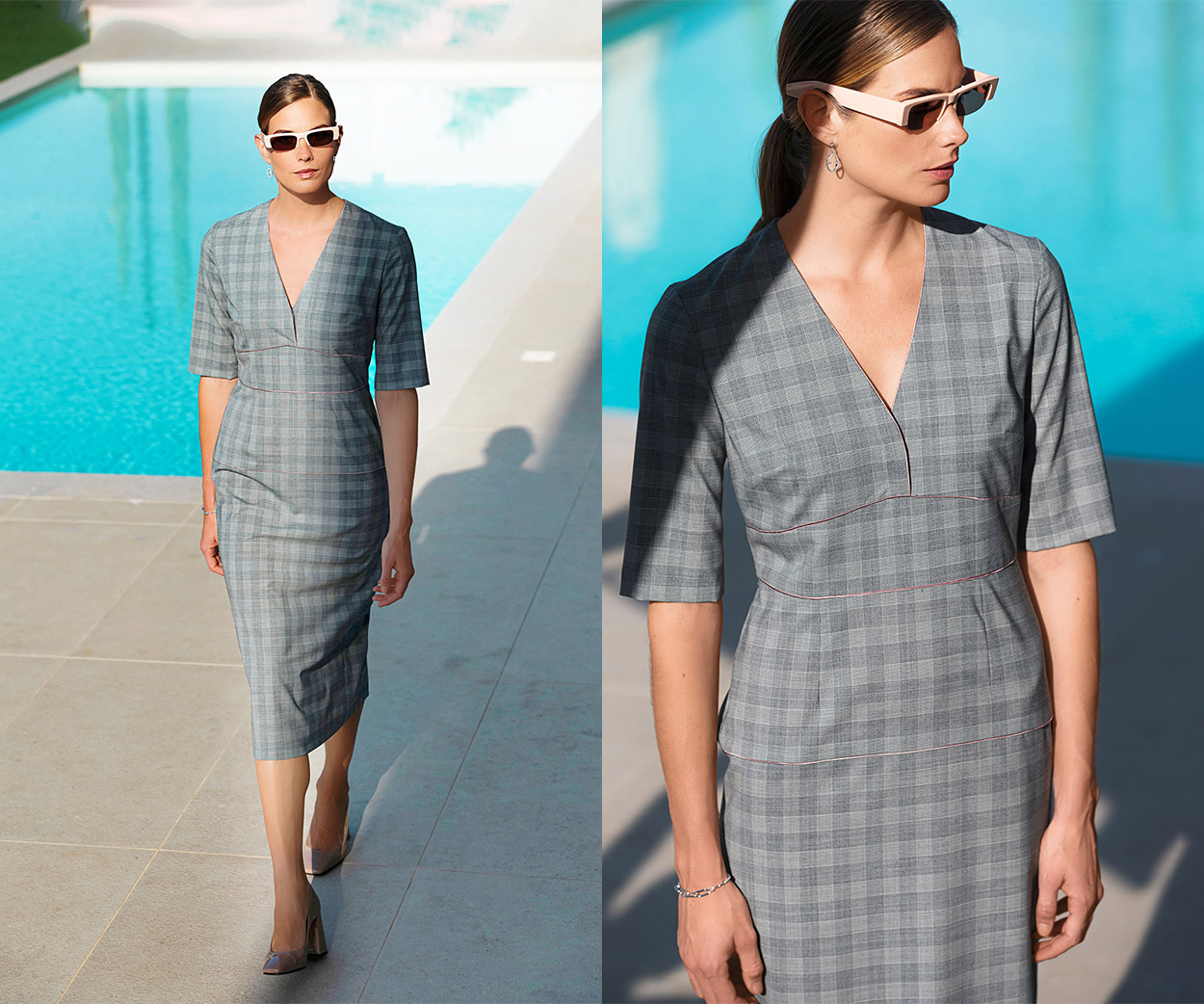  Vestido de viscosa #107 | Burda Style 05/23