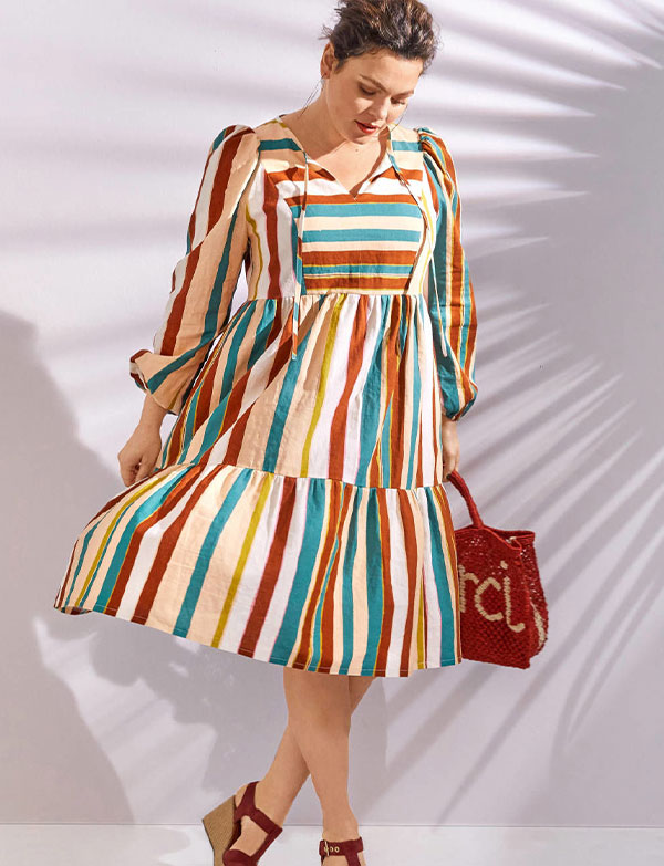 Vestido en lino #127 | Burda Style 06/21 Vestido en lino #127 | Burda Style 06/21