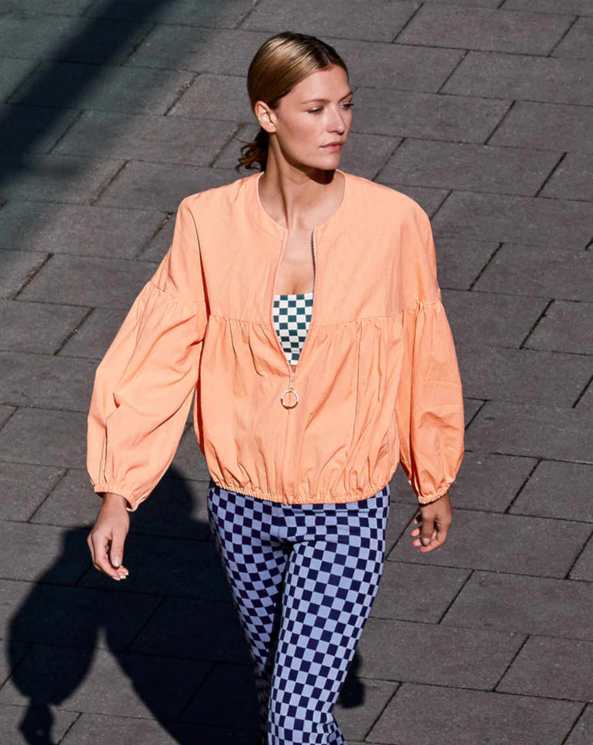 Chaqueta en algod&oacute;n n&deg;101 | Burda Style 03/22