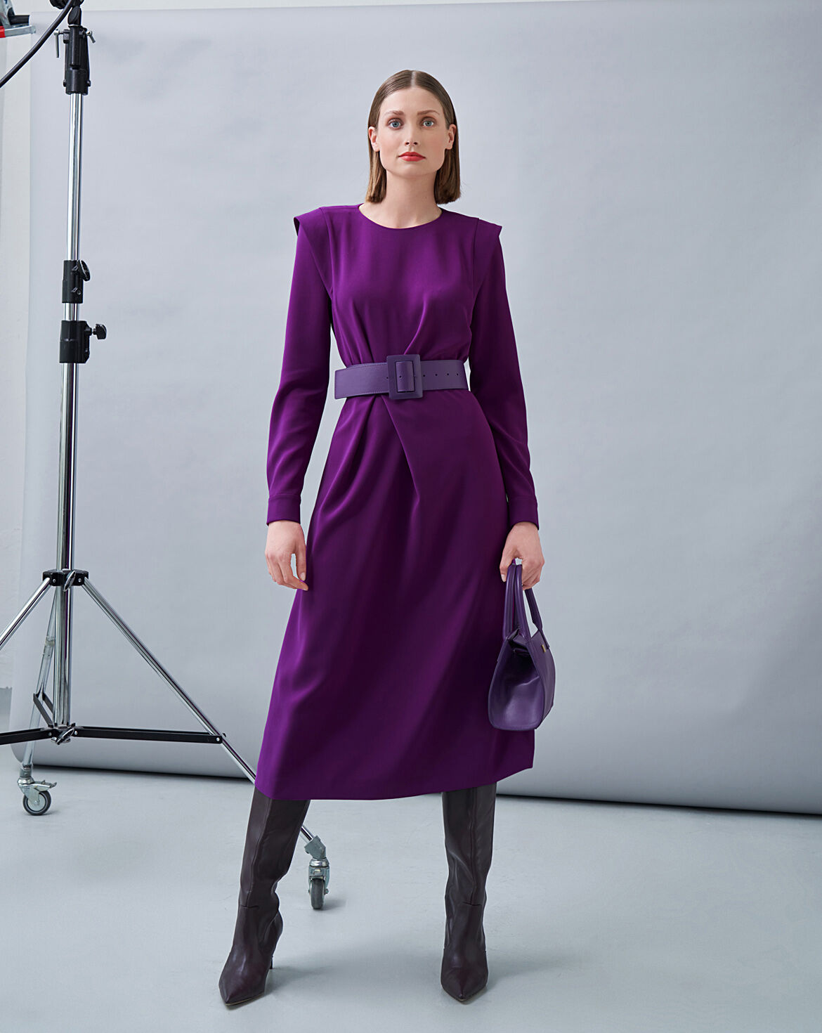 Vestido #110 A, B en viscosa | burda style 09/22 Vestido #110 A, B en viscosa | burda style 09/22