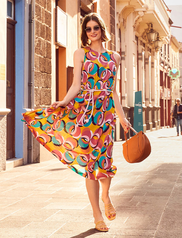 Vestido de viscosa #101 | Burda Style 04/20