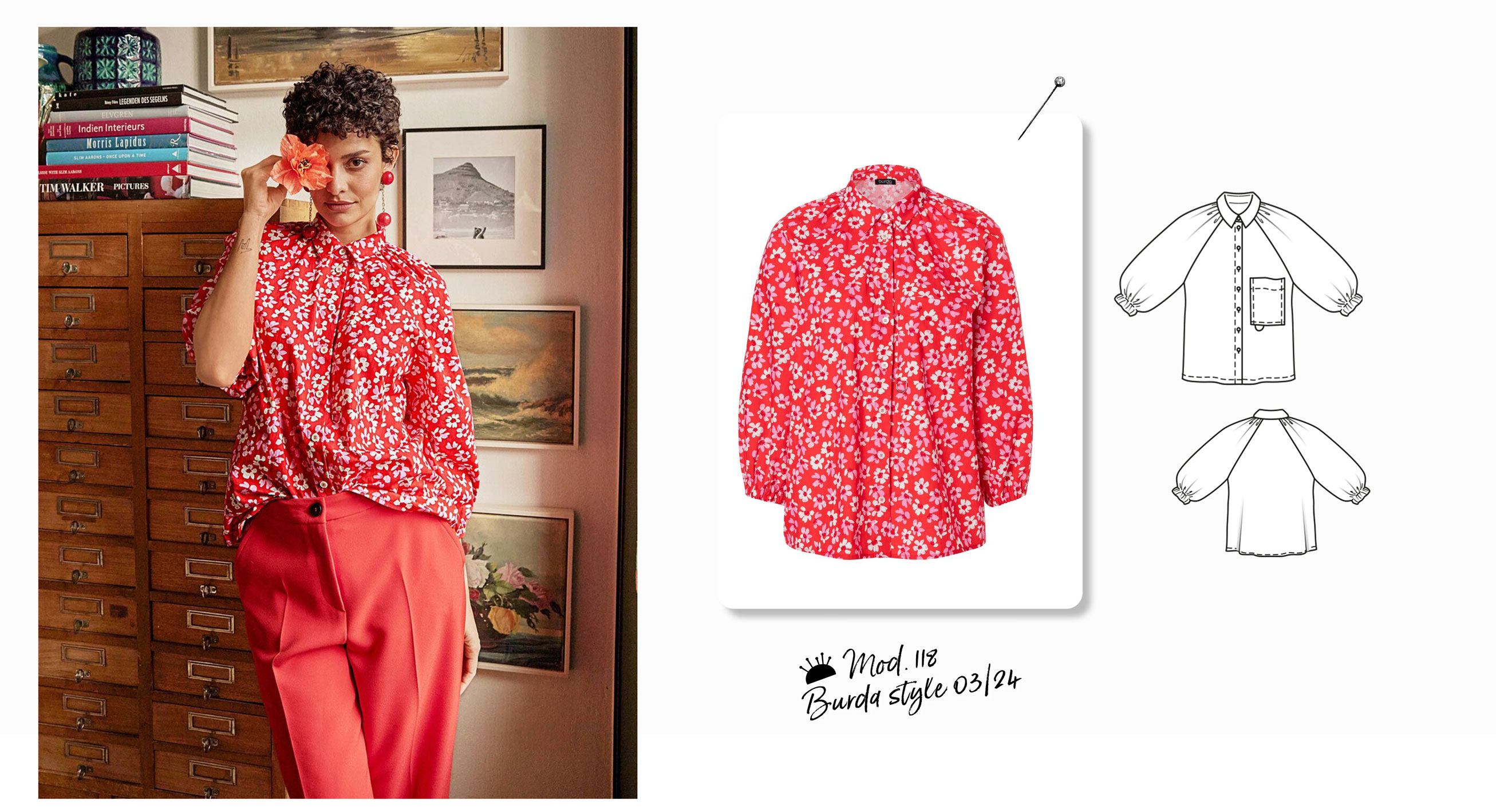 ¡Nuestro favorito!: la blusa floreada ¡Nuestro favorito!: la blusa floreada