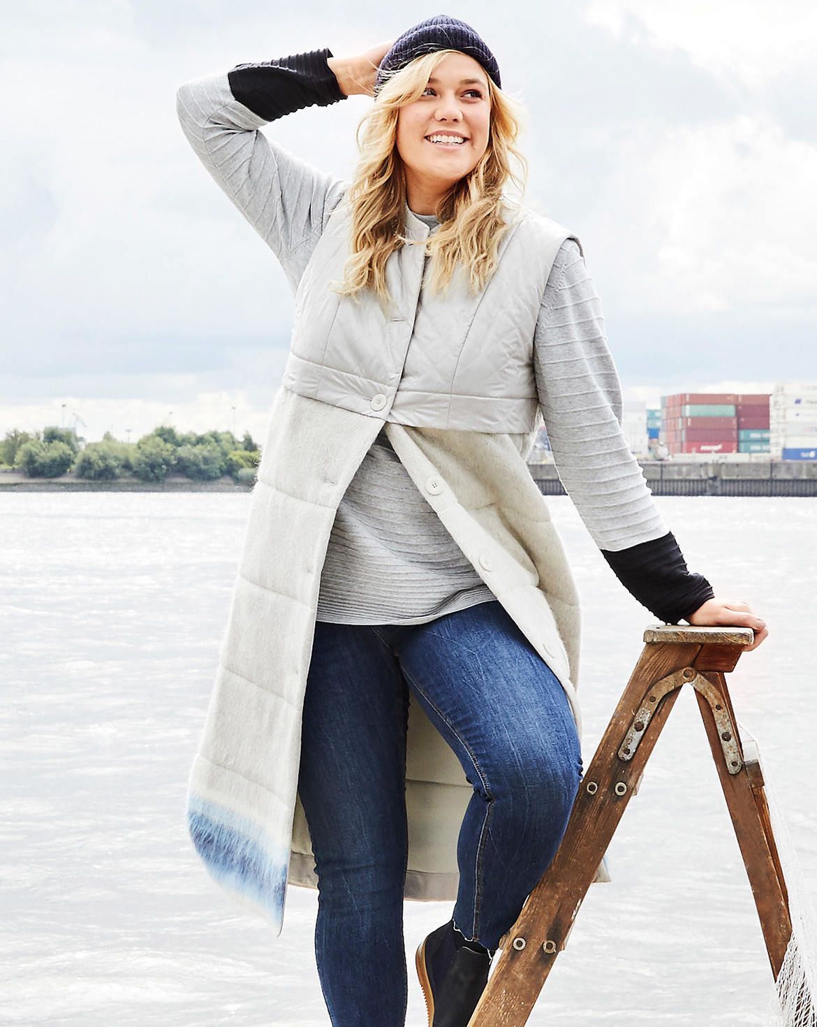  Chaleco de Lana #128 | Burda Style 12/20