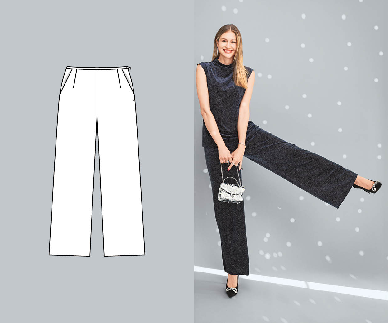 Los pantalones 127: para una silueta glamurosa