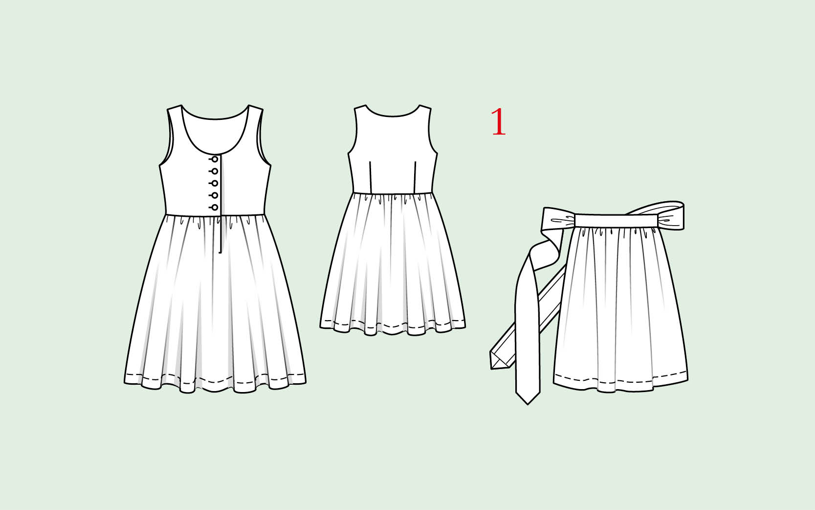 Vestido metamorfoseado Vestido metamorfoseado