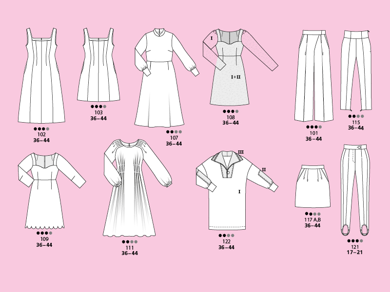 Un Noël plein de tendresse (robes, pantalons et jupes)