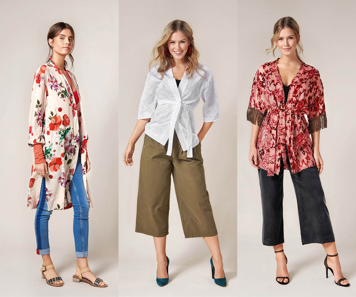 &Eacute;l&eacute;gance facile avec les kimonos
