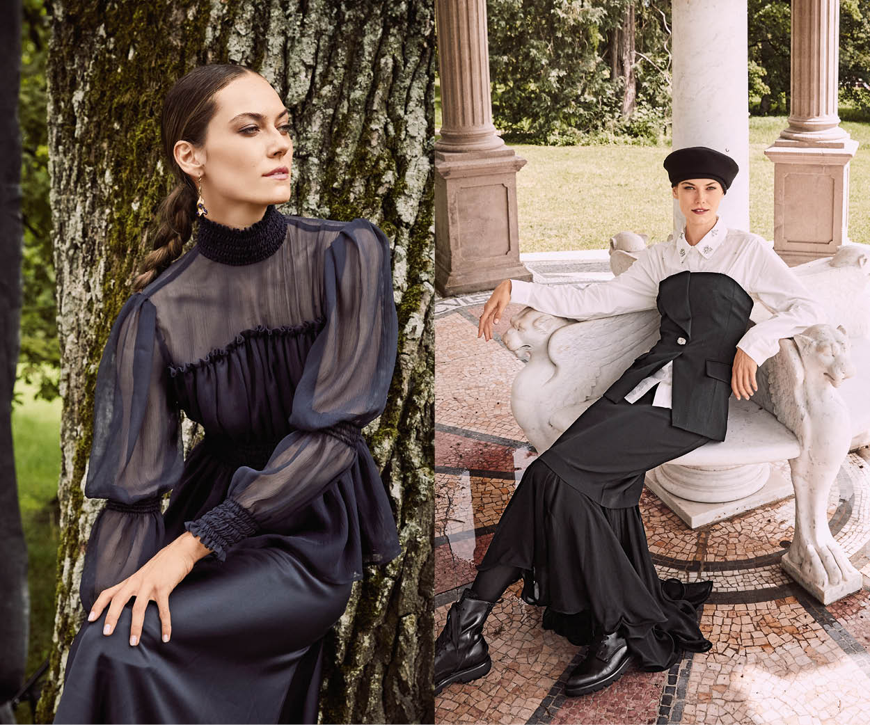 Tendencia: Alta costura moderna y oscura