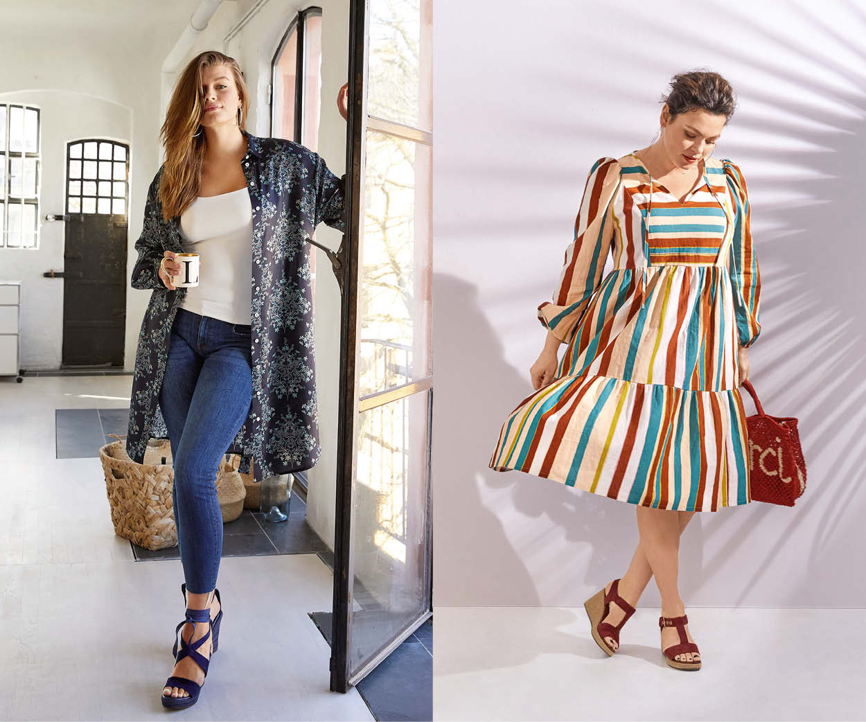 Vestido camisero versátil y vestido maravillosamente veraniego, ¡rápidos de coser! Vestido camisero versátil y vestido maravillosamente veraniego, ¡rápidos de coser!