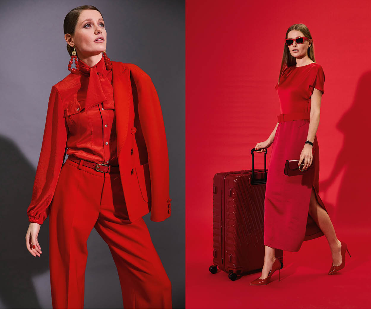 Tendencia monocromática roja Tendencia monocromática roja