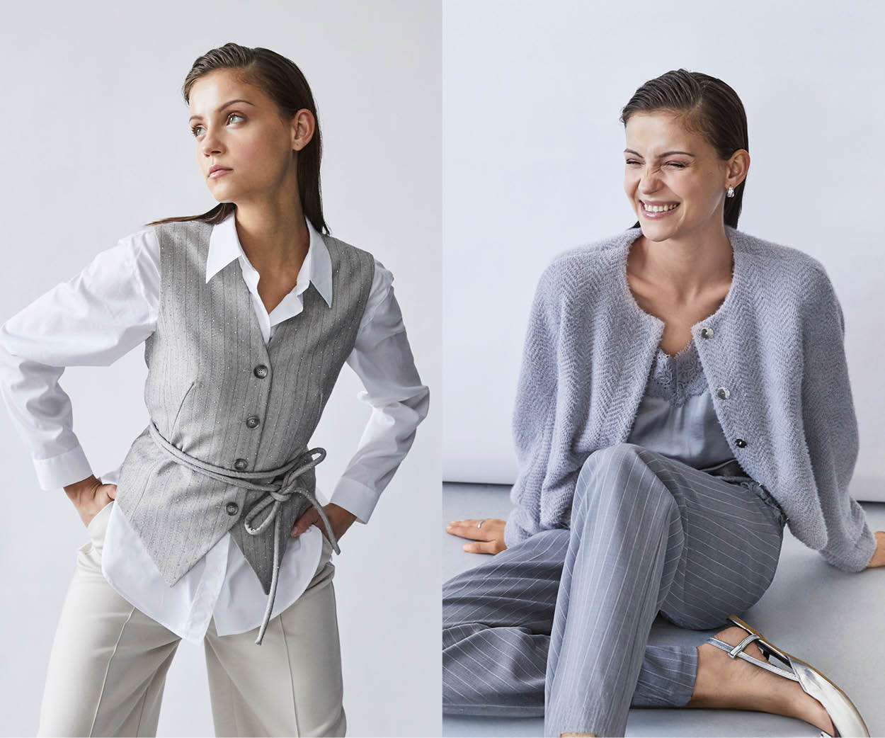 Matices de gris: cose ropa de trabajo en su versión moderna Matices de gris: cose ropa de trabajo en su versión moderna