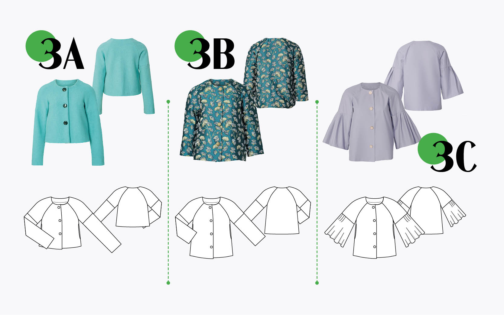 La douceur des petites vestes 