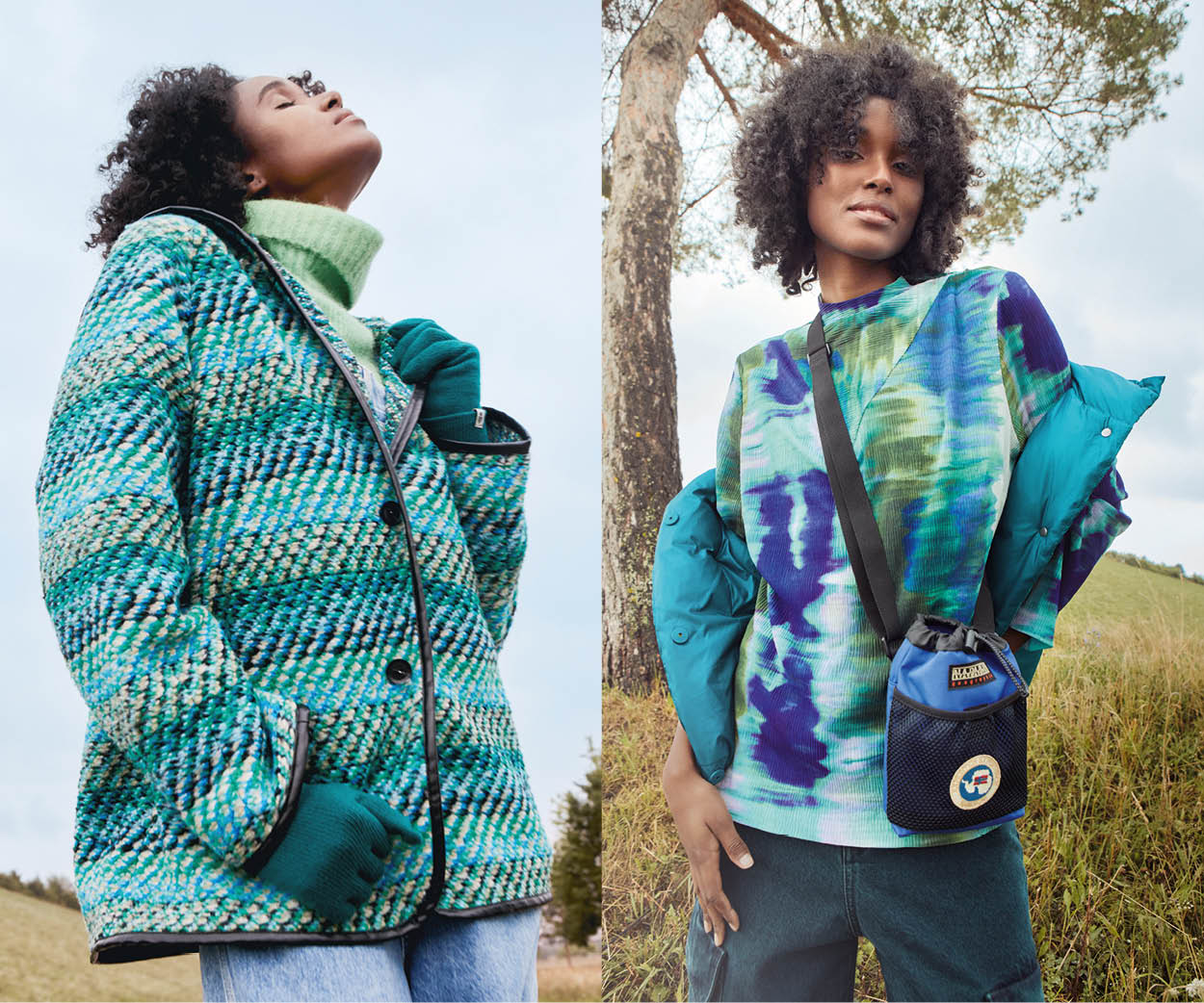 Prendas b&aacute;sicas con efecto batik