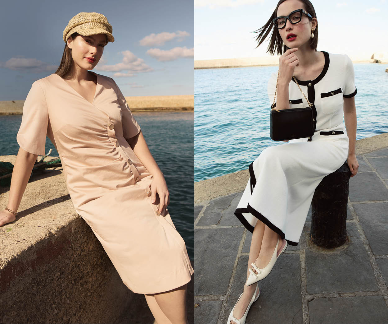 Paseo junto al mar: la elegancia francesa para coserse Paseo junto al mar: la elegancia francesa para coserse