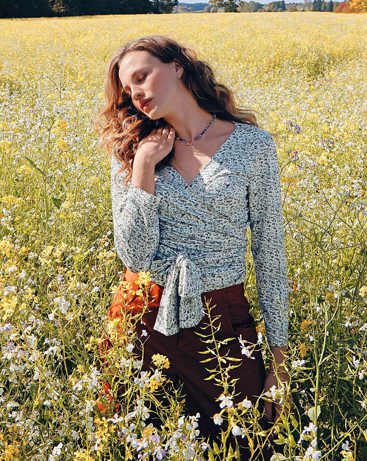 Top en jersey #118 | burda style 03/23