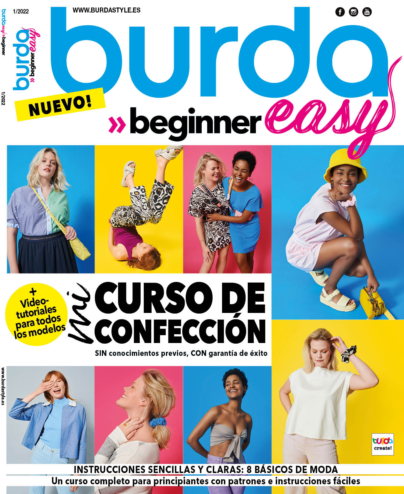  Burda Easy Beginner 2022 &ndash; Mi curso de confecci&oacute;n